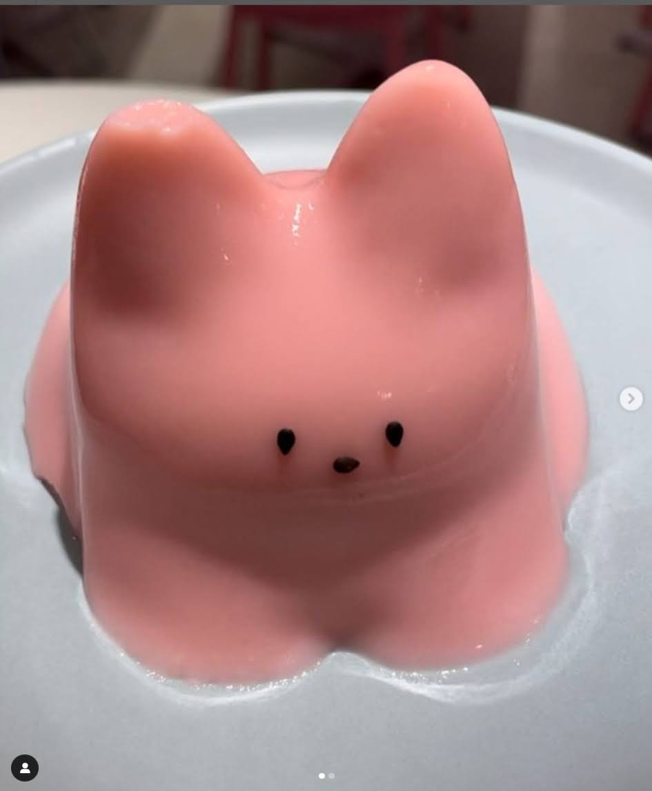 猫プリン2個入りです✨TikTokや韓国カフェで話題の❤️可愛い
