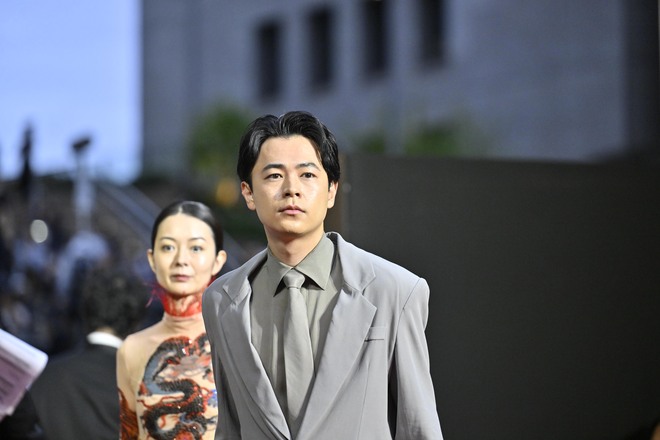 東京国際映画祭のレッドカーペットイベントの様子　撮影：中地拓也（10/97）