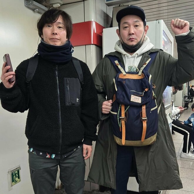 2025年のマシンガンズの二人