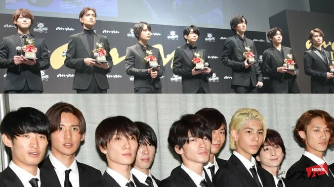 STARTO ENTERTAINMENTの大人気グループ・なにわ男子（上）、Snow Man 