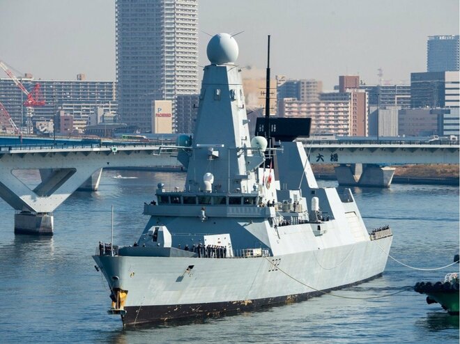 ミサイル駆逐艦 45型　デアリング級