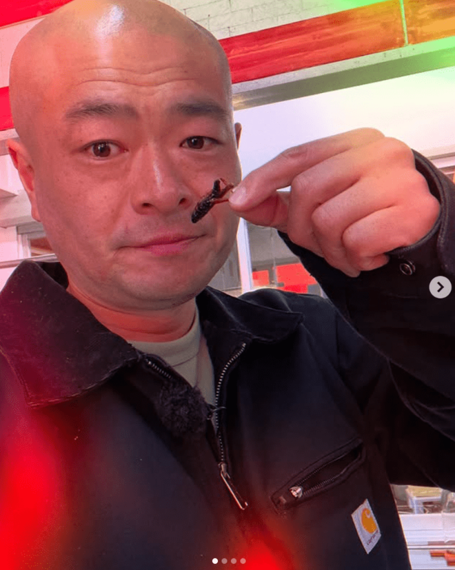 「綺麗なジャイアンみたい」あばれる君、アイプチで目が“バッキバキ顔面激変姿”に上地雄輔もコメントの画像