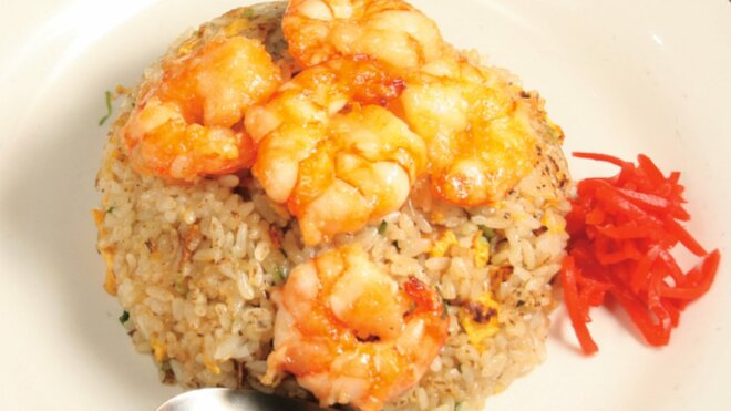蝦仁炒飯(エビチャーハン)