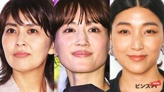 “胸元が縦に開放”松たか子、“全開デコルテがまぶしい”綾瀬はるか、“驚きの透け感”安藤サクラ…一流女優のカンヌ気品装い