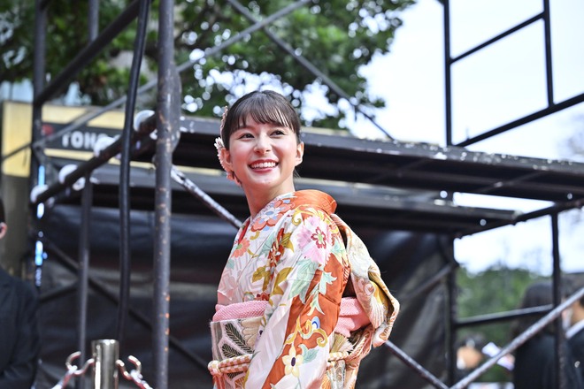 東京国際映画祭のレッドカーペットイベントの様子　撮影：中地拓也（29/97）