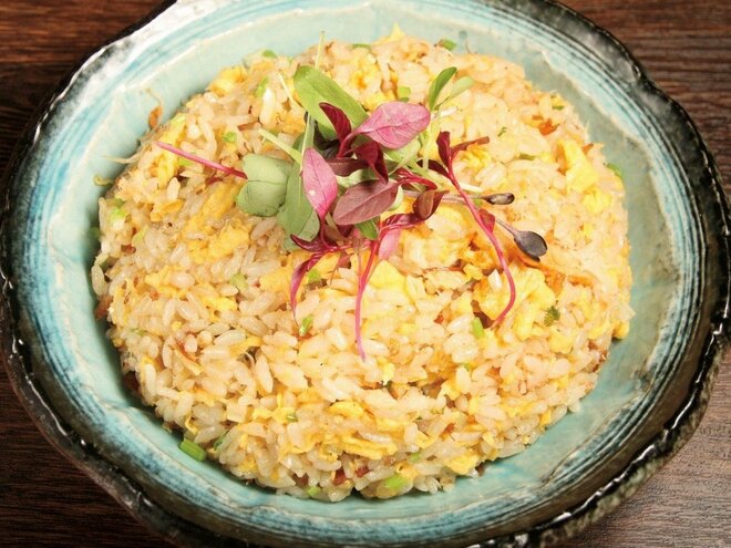 ワイン中華カントナ　蟹とXO醤の炒飯