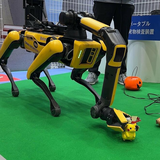 AIロボット犬が人類を守る！「カメラを使い不審者を発見」中部国際空港で実験開始、ハイスペック巡回警備の最前線の画像