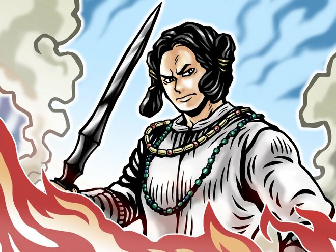 日本武尊のイラスト