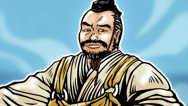 龍造寺隆信のイラスト