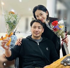 矢沢心、モデル経験ありの“イケメン息子”と顔出し2ショット公開に反響「魔裟斗さんに、似てますねぇ」　