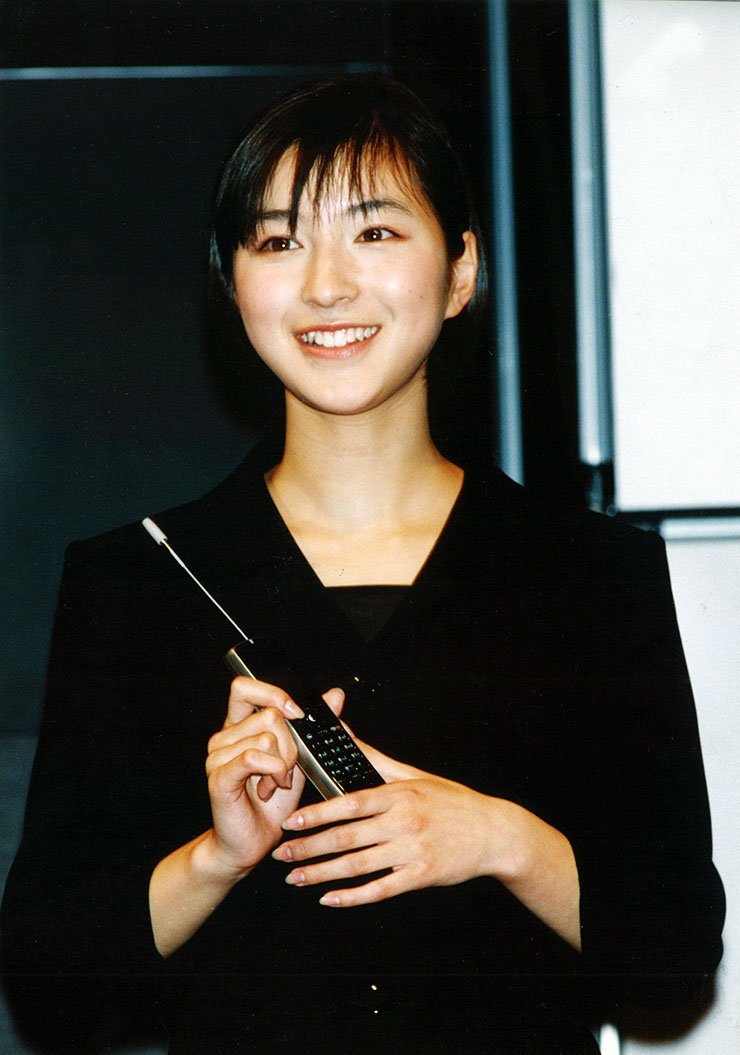 NTTドコモのCMで人気だった広末涼子 ※写真／編集部