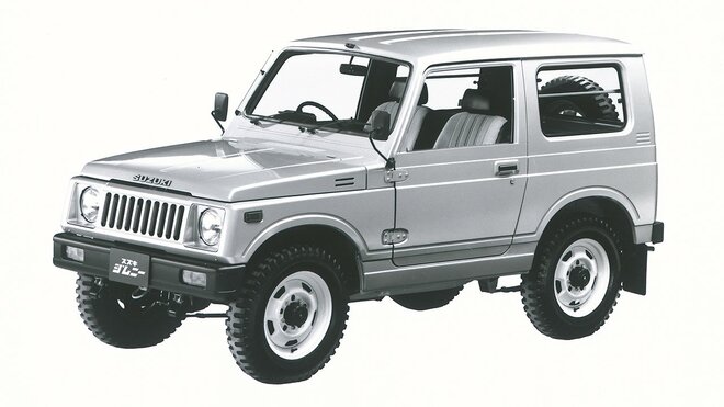 スズキ「2代目ジムニー」国産SUV最高峰の走破力！狭い林道を軽快に走る人気車種《国産名車クロニクル》の画像
