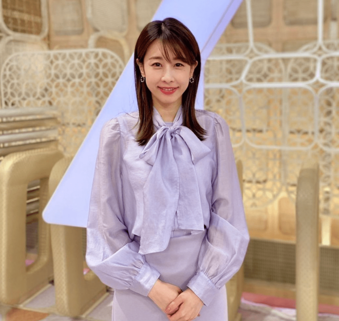 「美女と桜、絵になるわ〜」休業中の加藤綾子“癒しのナチュラルメイク”でお花見満喫！「桜より綺麗です」の声の画像