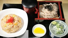 そば店で味わう“チャーハン　ミニそばセット”　北海道・旭川の自家製チャーシューも魅力な一皿