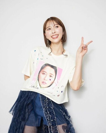 ももクロ しおりん うく Tシャツ