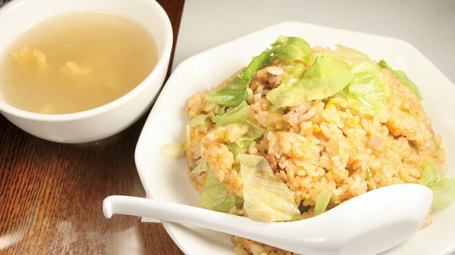 中国料理　昌龍飯店のレタスヤキメシ　1020円