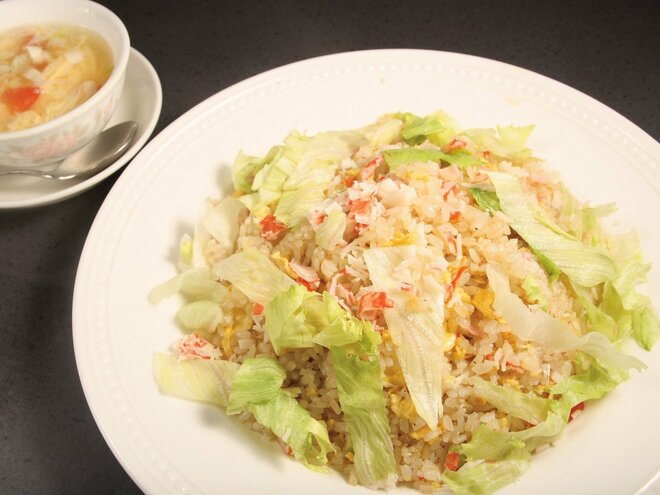 カニレタス炒飯