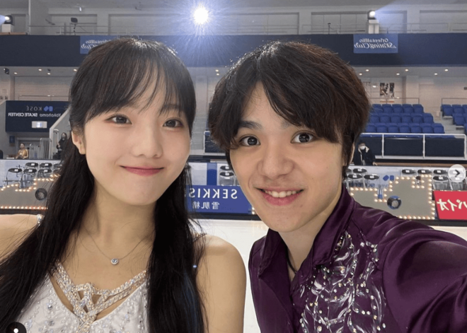 「世界一かわいいカップル」宇野昌磨、本田真凜への愛がダダ洩れ！秘蔵ツーショに反響「甘すぎて手に負えません」の画像