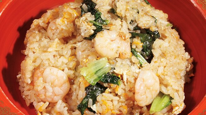 海老レタス炒飯