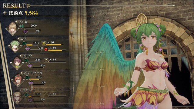 セクシーなロマサガ２のキャラクター　(C)SQUARE ENIX　※撮影／編集部