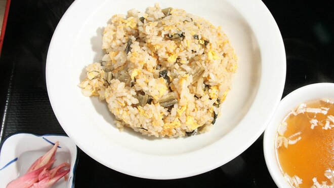 【千葉・東金】素材にこだわる中華料理店で味わう“高菜チャーハン”　「七番館」のさっぱり風味の一皿の画像