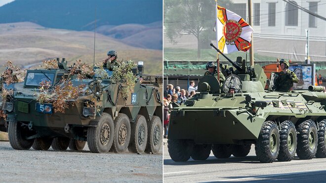 極東有事シミュレーション【装甲車対決】96式装輪装甲車（日本）vs BTR-82（ロシア）軍事フォトジャーナリストが解説の画像