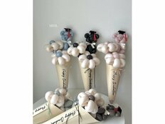 韓国・中国発のトレンド「バルーンブーケ」「ツイードブーケ」が“推し活”人気とともに沸騰中