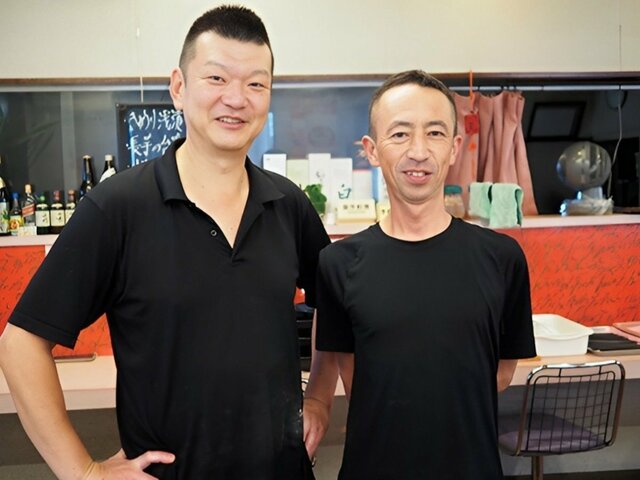 店主とスタッフ