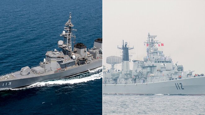 極東有事シミュレーション【駆逐艦対決】たかなみ型（日本）vs 052A型（中国）軍事フォトジャーナリストが解説の画像