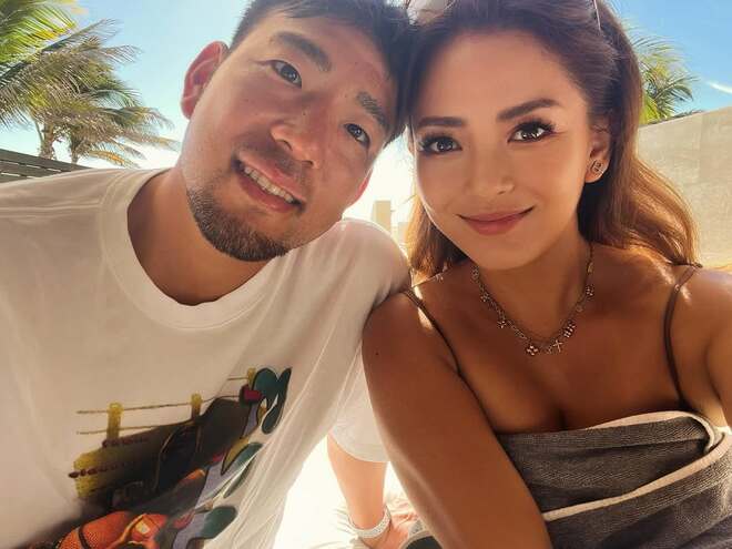 オールスター＆超豪華プライベートジェットも話題の菊池雄星、「タフな美女」妻・瑠美さんと共に上がる注目度の画像