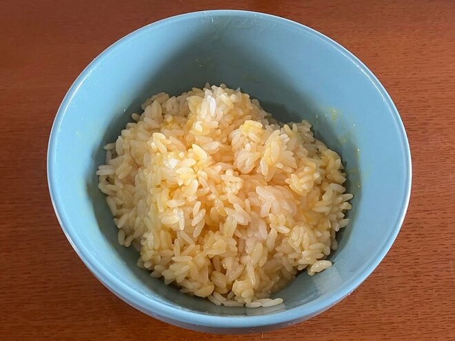 美味しそうな卵かけご飯　※撮影／ピンズバ編集部