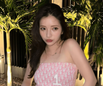 「めっちゃ可愛いです」三代目ELLYと熱愛の南りほ、沖縄満喫ハーフツインテ姿に「えりたんとのツーショいつか見たい」