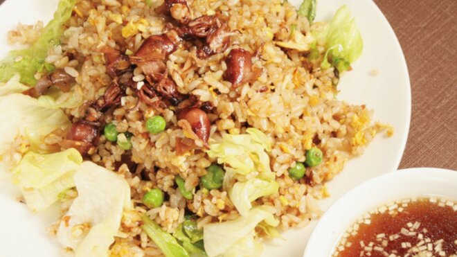 ホタルイカ炒飯