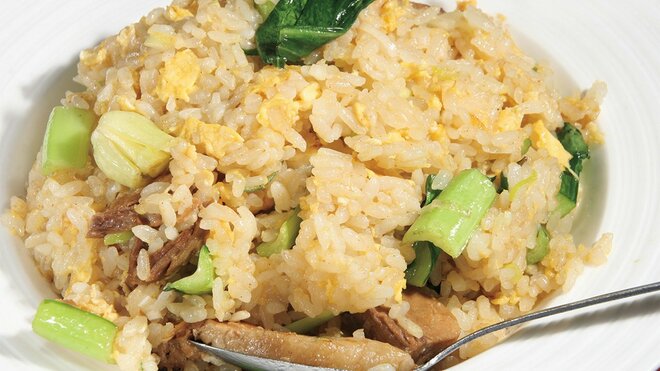 豚バラ青菜チャーハン(和肉炒飯)