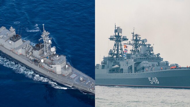 極東有事シミュレーション【駆逐艦対決】むらさめ型（日本）vs ウダロイ級（ロシア）軍事フォトジャーナリストが解説の画像