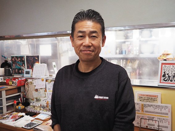 手打ちらーめん　てんだん店主