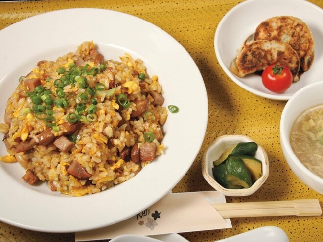 自家製広東チャーシューと落花生の炒飯