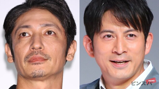 玉木宏（左）と岡田准一