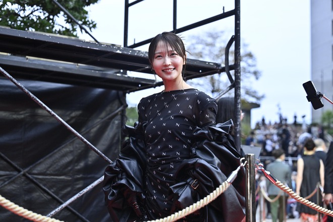 東京国際映画祭のレッドカーペットイベントの様子　撮影：中地拓也（15/97）