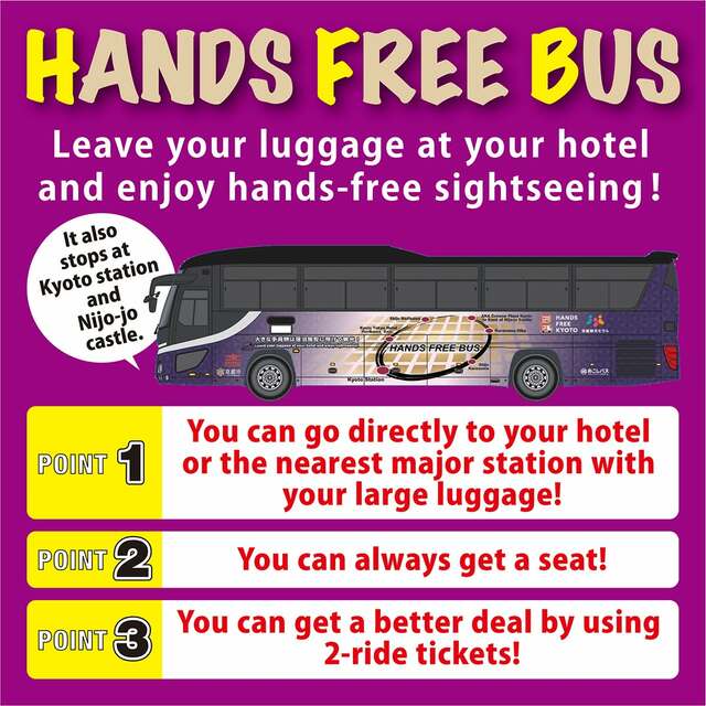 ハンズフリーバスの説明画像（画像は京都市観光協会【公式】インスタグラム『＠visit_kyoto』より）