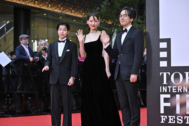 東京国際映画祭のレッドカーペットイベントの様子　撮影：中地拓也（65/97）