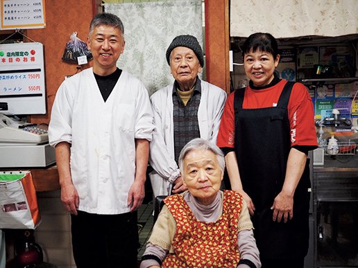 大勝軒　店主、スタッフ