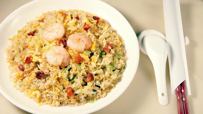 揚州炒飯（五目のチャーハン）