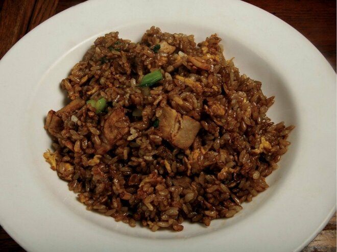 一条まるふじ　豚バラ黒チャーハン