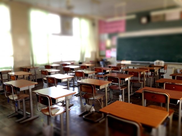 小中学校の教室内