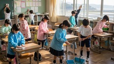 W杯で称賛される「日本人サポーターのごみ拾い」ルーツは公立小学校教育の“特別活動”にあり　世界にも広がる“Tokkatsu”の取り組み