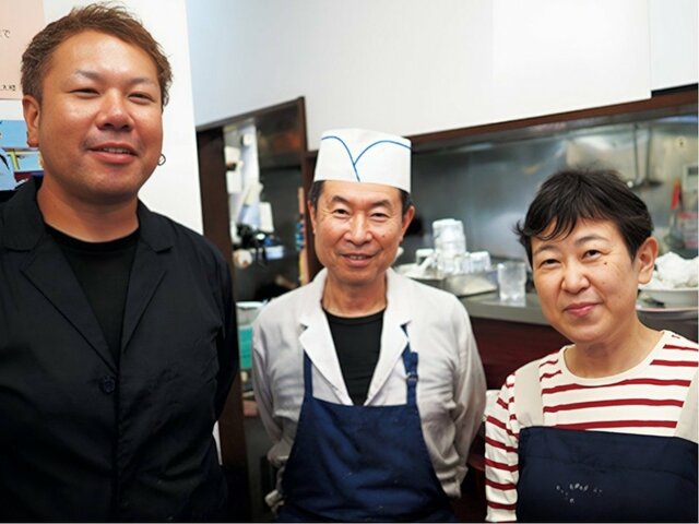 店主とスタッフ